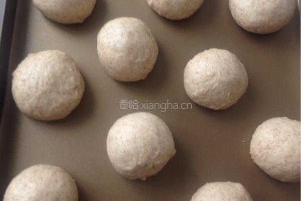 蜂蜜全麦餐包的做法图解5