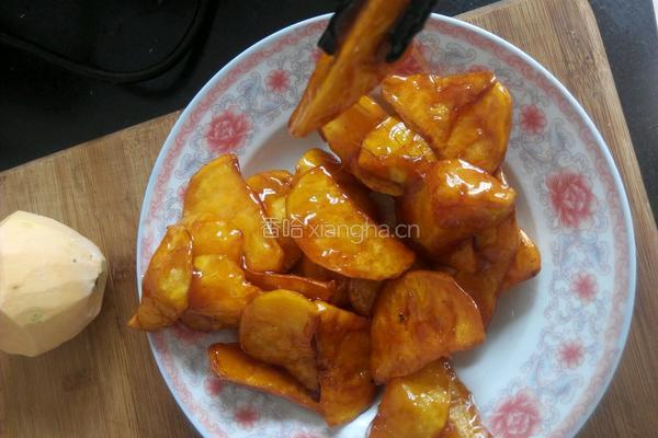 拔丝红薯的做法图解8