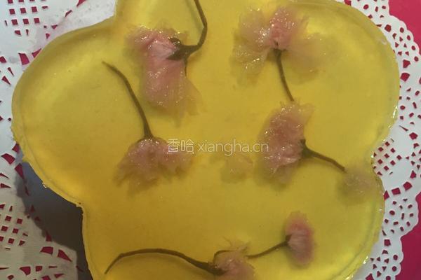 芒果樱花慕斯的做法图解5