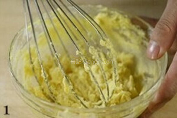 蛋白薄脆饼的做法图解1