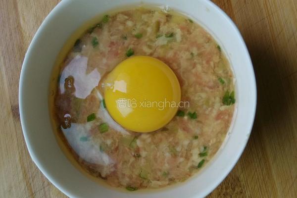 肉蒸鸡蛋糕的做法图解7