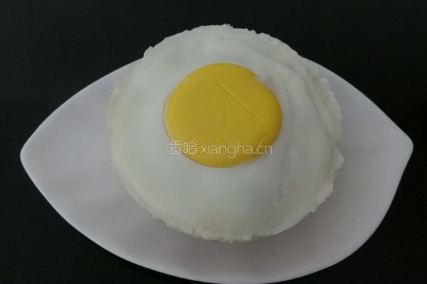 肉蒸鸡蛋糕的做法图解9
