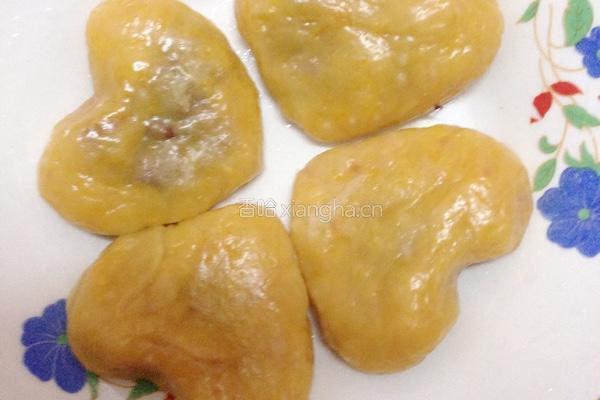 南瓜紫薯饼的做法图解8