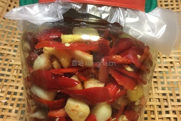 自制腌辣椒片的做法图解6