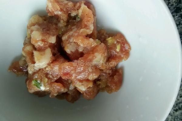 肉沫茄花的做法图解4