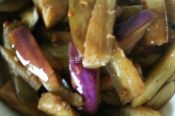 辣酱炒茄子的做法图解4