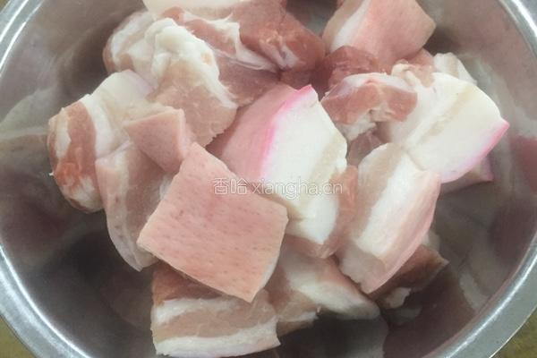 冬菇红烧肉的做法图解2