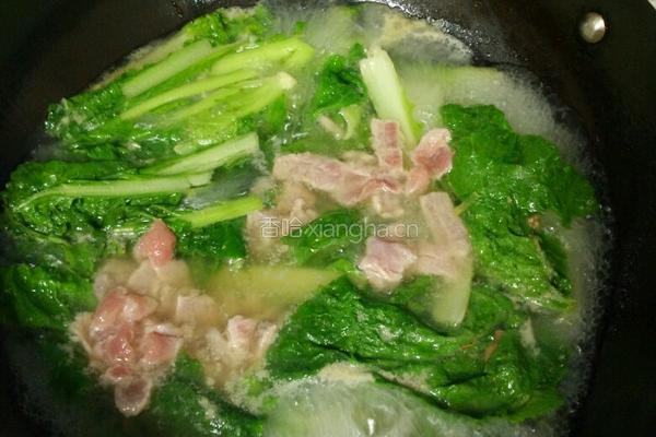 素菜肉汤的做法图解5