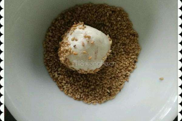 红豆馅麻圆的做法图解5