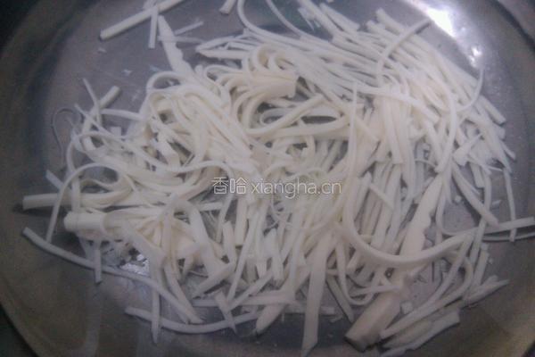 三丝豆腐汤的做法图解5