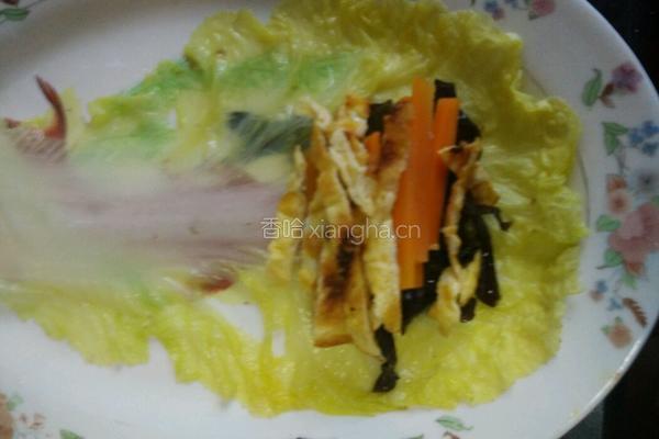 糖醋白菜卷的做法图解5