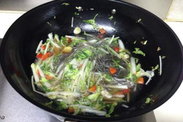 芽白炒粉丝的做法图解8