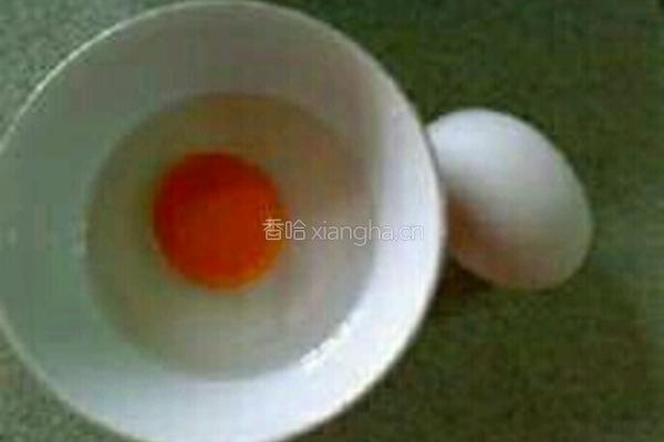 鸡蛋蛋花儿茶的做法图解1