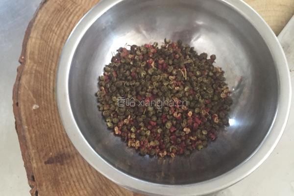 椒麻胡豆的做法图解3