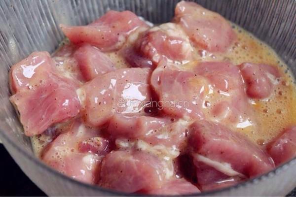菠萝咕噜肉的做法图解4