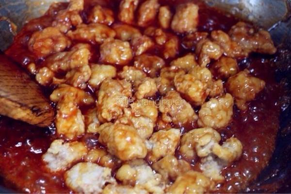 菠萝咕噜肉的做法图解12