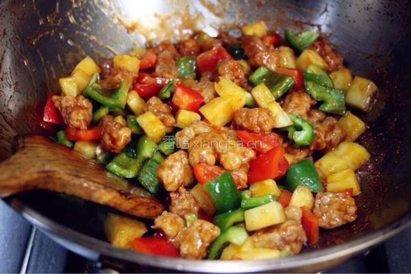 菠萝咕噜肉的做法图解13