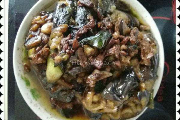 牛肉丝烧茄子