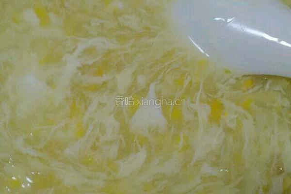 玉米蛋花羹