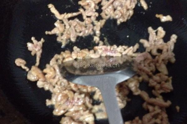 韭菜花肉丝的做法图解6