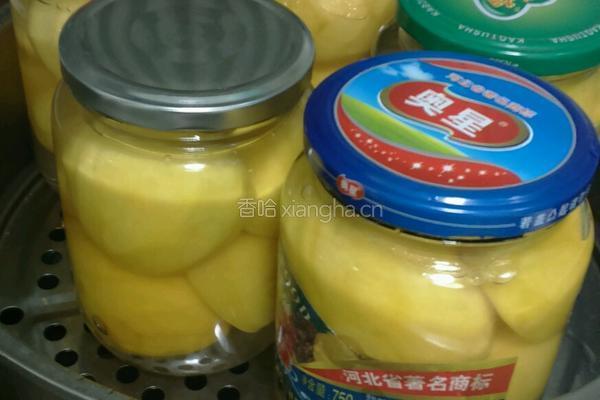 黄桃罐头的做法图解9
