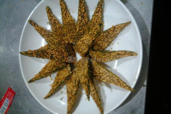 韭菜饼的做法图解12