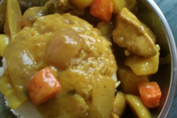 咖喱鸡饭的做法图解4