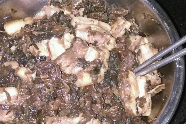 五花肉蒸梅干菜的做法图解5
