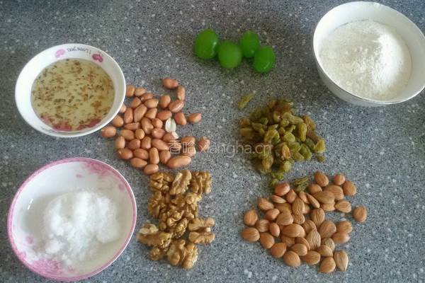 老北京自来红香油月饼的做法图解1
