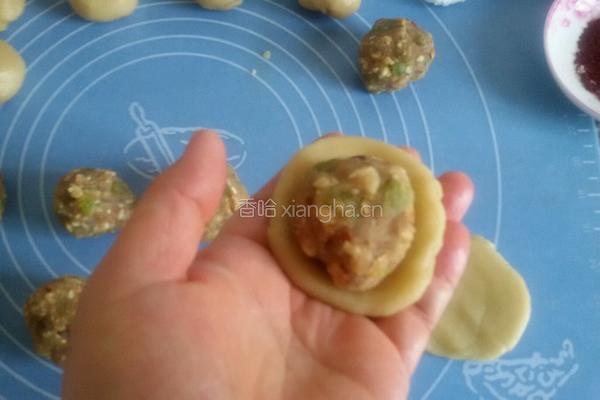 老北京自来红香油月饼的做法图解16