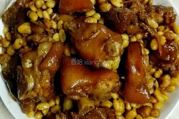 黄豆焖猪蹄的做法图解10