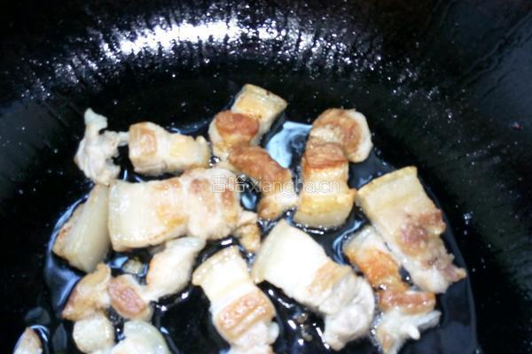 酸白菜炒肉的做法图解3