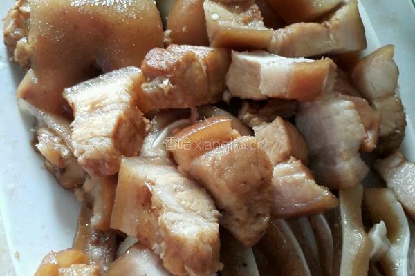 鹵水豬腳。的做法图解6