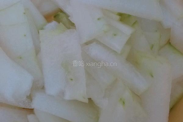 冬瓜猪肉丸汤的做法图解1