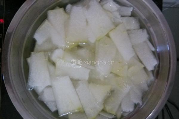 冬瓜猪肉丸汤的做法图解2