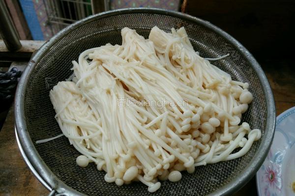 凉拌金针菇―JIARU 的做法图解4