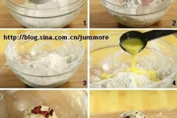蔓越莓司康的做法图解1