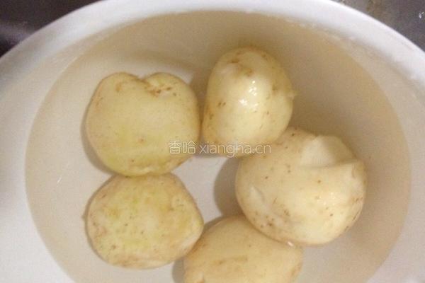 土豆烧排骨的做法图解6