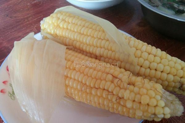 东北大锅煮玉米的做法图解4