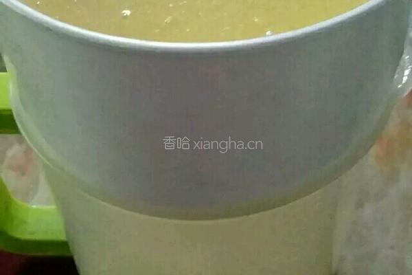 红枣玉米渣发糕的做法图解4