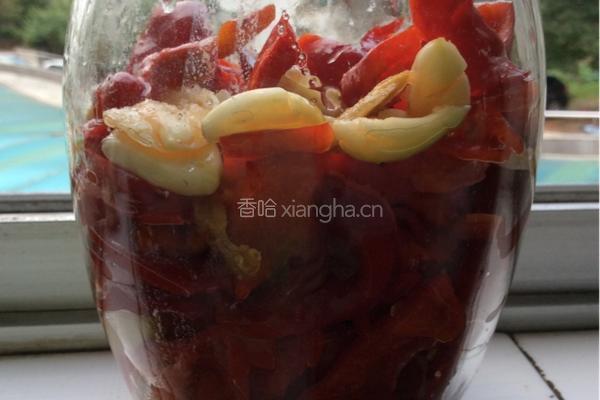 腌红辣椒片的做法图解8