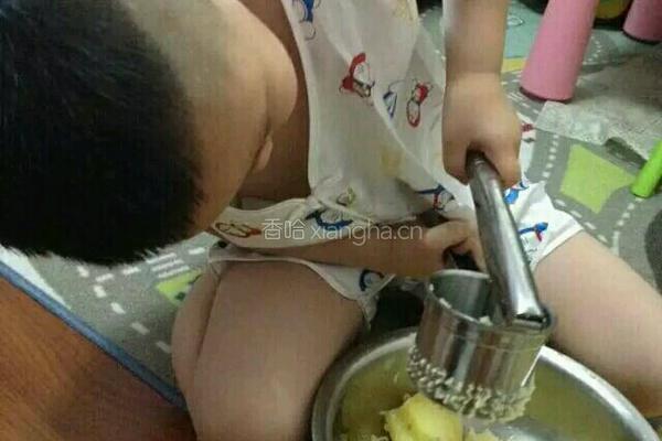 彩色豆泥的做法图解2