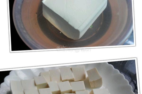 肉末豆腐的做法图解1