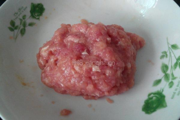 肉末豆腐的做法图解2