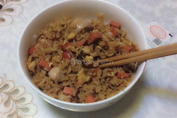 酱油炒饭的做法图解11