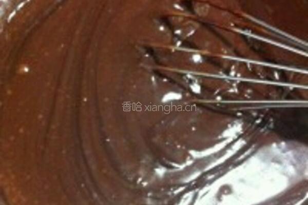 熔岩巧克力蛋糕的做法图解6