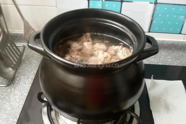 茶树菇煲羊肉汤的做法图解5