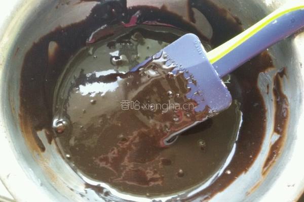 酸奶慕斯之白与黑的做法图解2