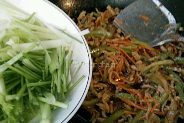 香辣肉丝的做法图解12