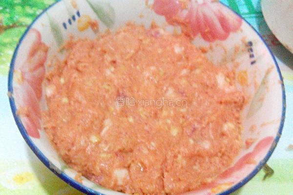 菜干肉饼.的做法图解5